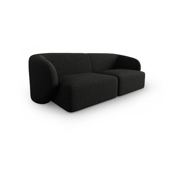 Černá žinylková pohovka 188 cm Paolo – Milo Casa-image-2