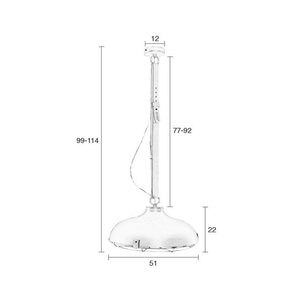 Šedé stropní svítidlo Zuiver Dek, ⌀ 51 cm-image-2