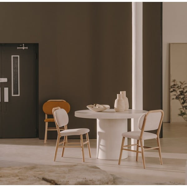 Béžové jídelní židle v sadě 2 ks Helda – Kave Home-image-1