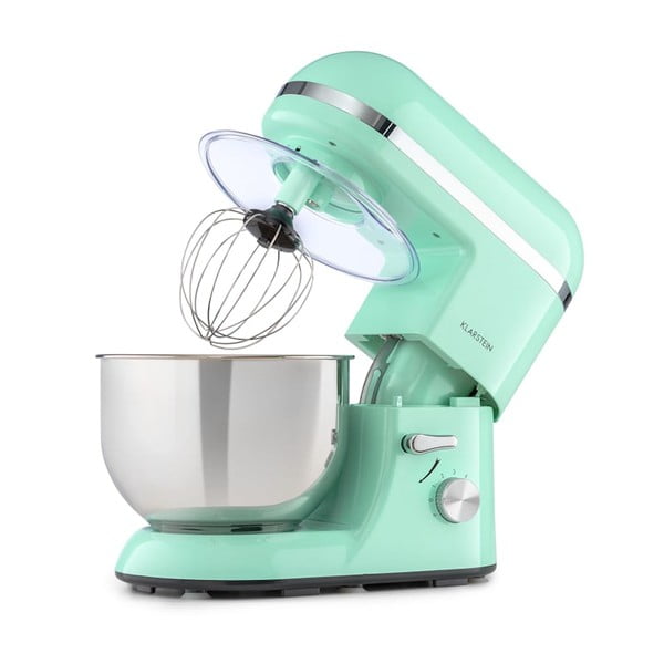 Pastelově zelený kuchyňský robot Klarstein Bella Elegance
