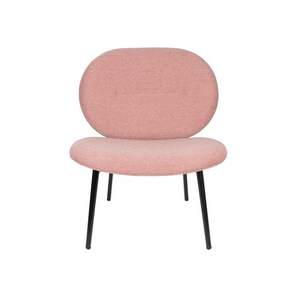 Růžové křeslo Zuiver Spike-image-2