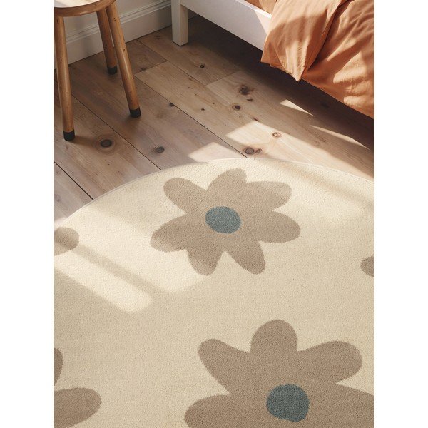 Béžový dětský koberec ø160 cm Bloomy – Hanse Home-image-2
