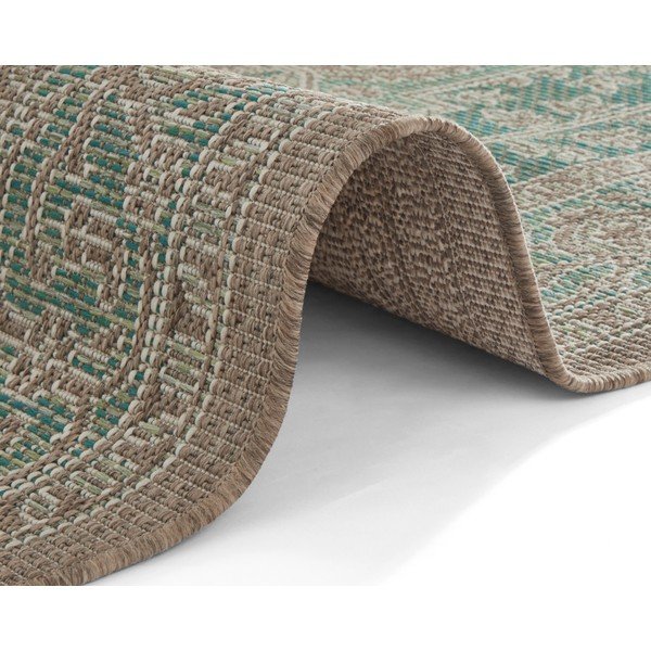 Zeleno-béžový venkovní koberec NORTHRUGS Anjara, 160 x 230 cm-image-3