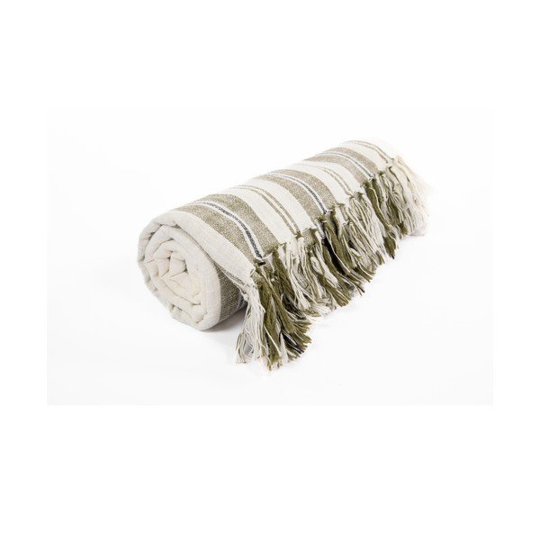 Zelená bavlněná deka 150x200 cm Indira – Tiseco Home Studio-image-4