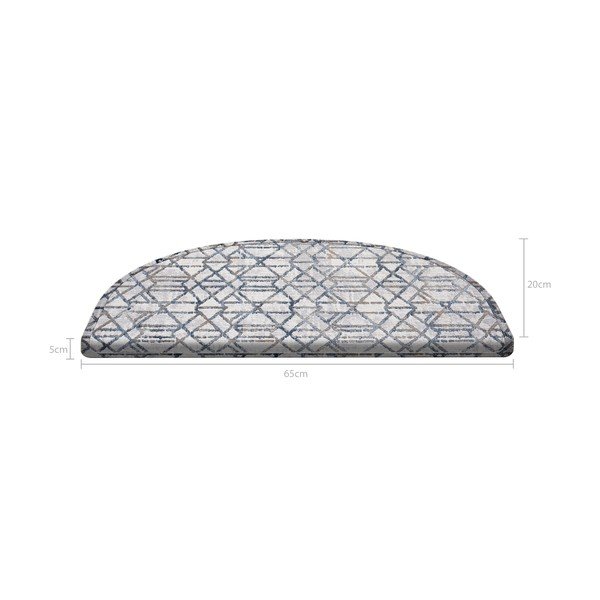 Šedé nášlapy na schody v sadě 16 ks 65x20 cm Cottage Warmth - Vitaus-image-4