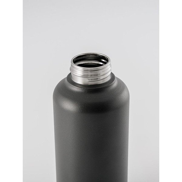 Tmavě šedá nerezová láhev Equa Timeless, 1 l-image-2