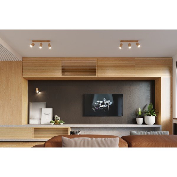 Bodové svítidlo v přírodní barvě ø 6 cm Ludwik – Sollux-image-3