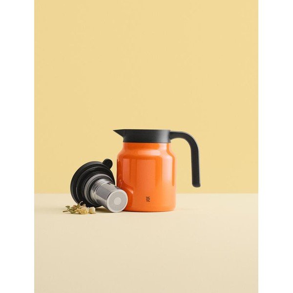 Oranžová termokonvice z nerezové oceli 900 ml Therm-It – RIG-TIG-image-1