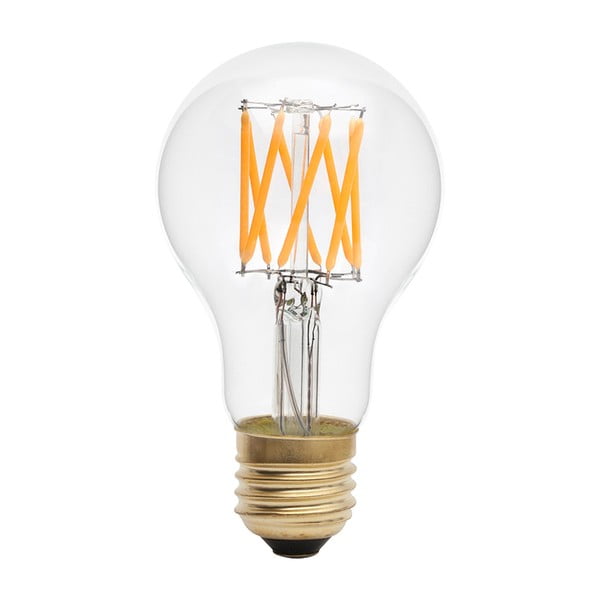 Teplá LED filamentová stmívatelná žárovka E27, 6 W Globe – tala