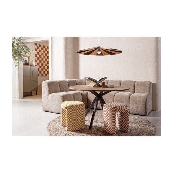 Žlutá čalouněná stolička Charlie – WOOOD-image-4