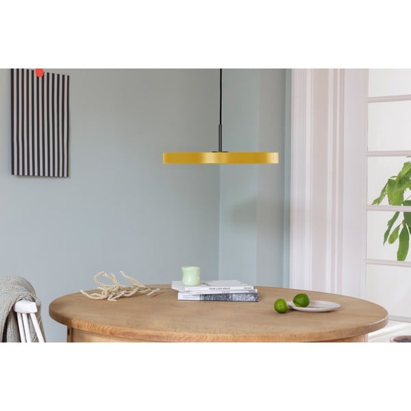 Okrově žluté LED závěsné svítidlo s kovovým stínidlem ø 43 cm Asteria Medium – UMAGE-image-1