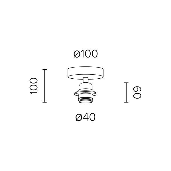Bílé stropní svítidlo Sotto Luce Uno Plus-image-1
