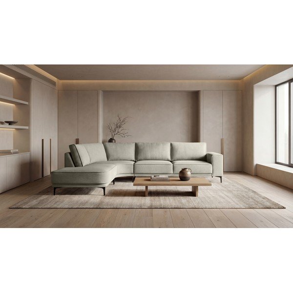 Světle šedá rohová pohovka (levý roh) Copenhagen – Scandic-image-1