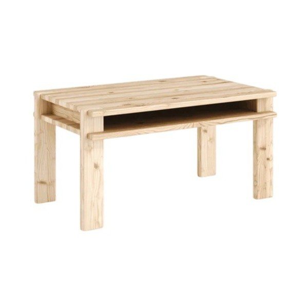 Konferenční stolek z borovicového dřeva ve světle přírodní barvě 50x80 cm Tuck – Karup