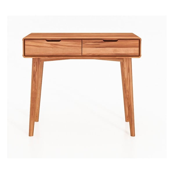 Toaletní stolek z bukového dřeva 90x40 cm Greg - The Beds-image-2