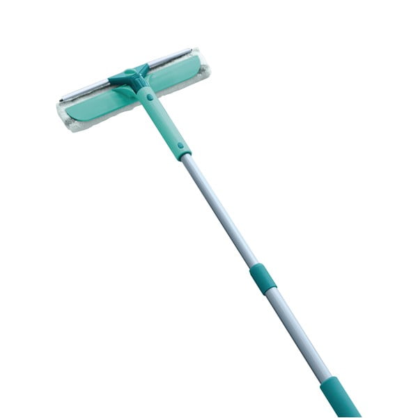 Stěrka a mop na okna s teleskopickou tyčí Classic - LEIFHEIT-image-1
