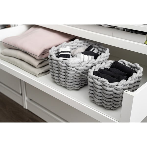 Látkový košík do koupelny Tia – Wenko-image-2