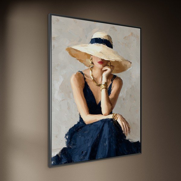 Tištěný obraz s rámem 60x80 cm Livia – Styler-image-1