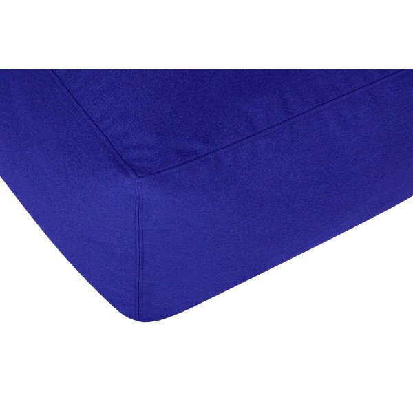 Modrý vlněný taburet Keno – noo.ma-image-3