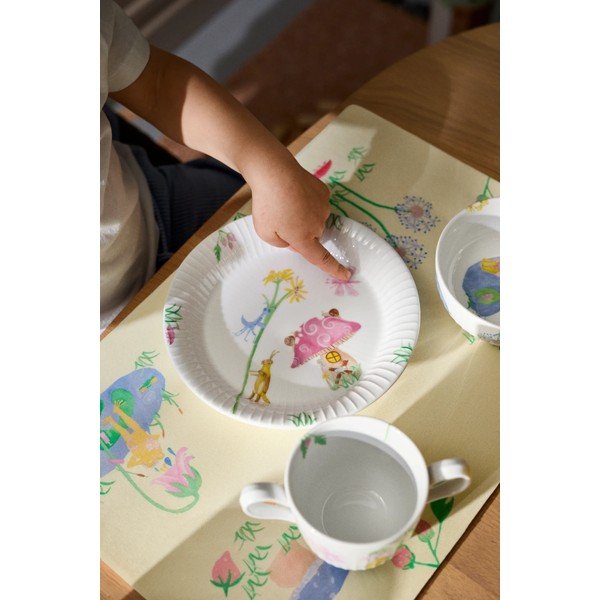 Porcelánová dětská jídelní sada 3 ks Hammershøi Kids – Kähler Design-image-3