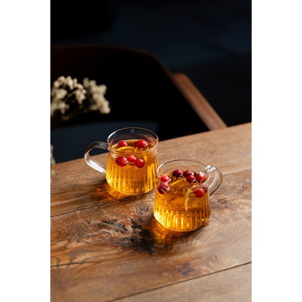 Dvoustěnné hrnky na cappuccino v sadě 2 ks 320 ml Mia – Vialli Design-image-3