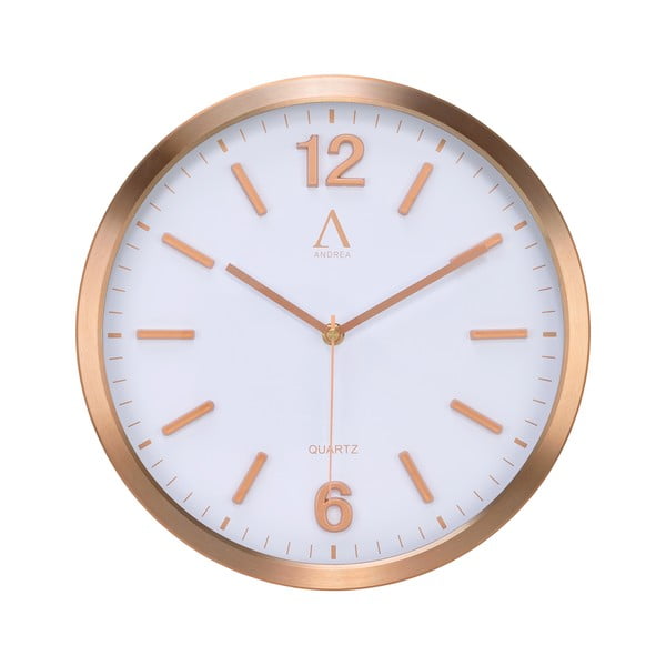 Nástěnné hodiny Copper, 30,5 cm