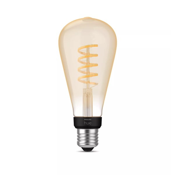 Filamentová smart žárovka E27, 7 W White ambiance – Philips Hue