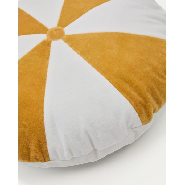 Sametový dětský polštářek ø 45 cm Odet – Kave Home-image-2