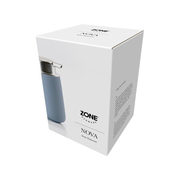 Modrý porcelánový dávkovač tekutého mýdla Zone Blue Fog, 250 ml-image-1