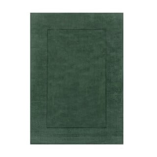 Tmavě zelený vlněný koberec Flair Rugs Siena, 120 x 170 cm