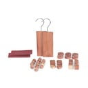 Set 34 doplňků do šatní skříně z cedrového dřeva Compactor
