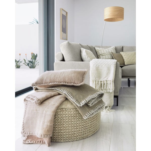 Povlak na polštář s příměsí vlny 30x50 cm Augustina – Kave Home-image-4