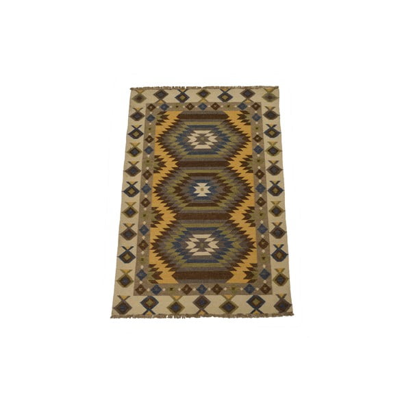 Ručně tkaný koberec Ethno Patterns, 140x200 cm