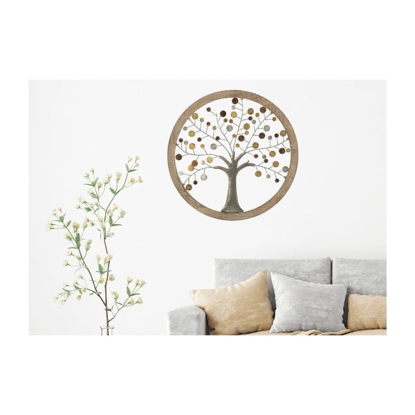 Nástěnná dekorace Mauro Ferretti Alberto, ø 61 cm-image-1