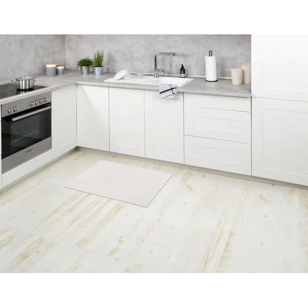 Bílá podložka do koupelny Wenko, 50 x 80 cm-image-1