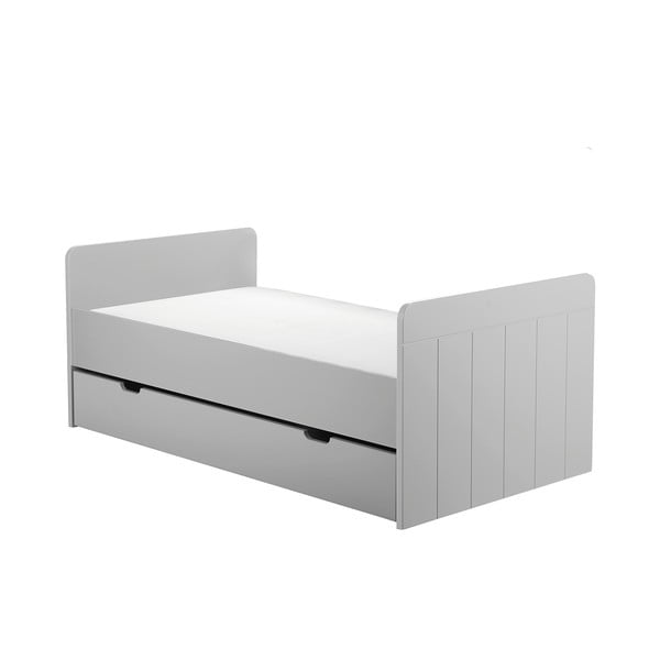 Šedá zásuvka pod dětskou postýlku Pinio Calmo, 140 x 70 cm-image-1