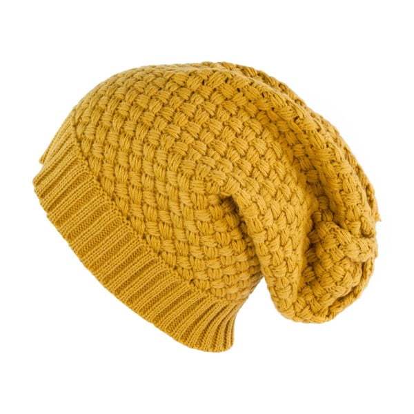 Čepice Beanie Yellow-image-2