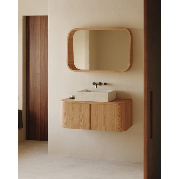 Nástěnné zrcadlo 90x60 cm Salaya – Kave Home-image-2