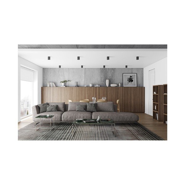 Konferenční stolek s chromovaným podnožím a zelenou mramorovou deskou TemaHome Prairie, 75 x 120 cm-image-4