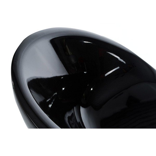 Černé otočné křeslo Kokoon Design Bowl-image-1