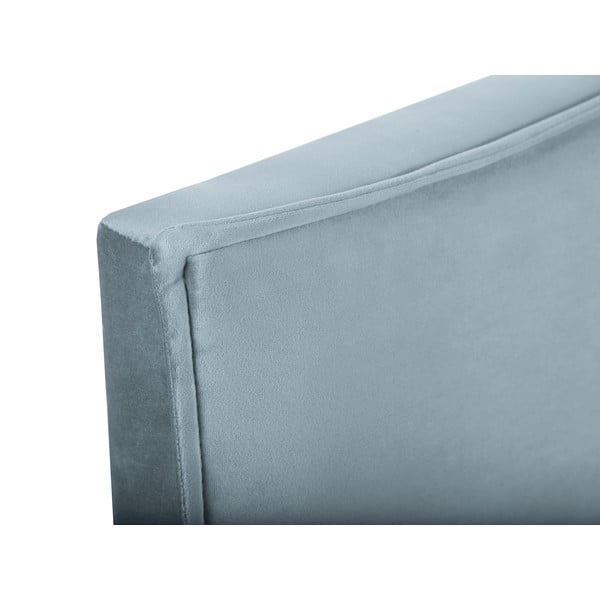 Světle modré čelo postele 140x120 cm Natalia – Milo Casa-image-4