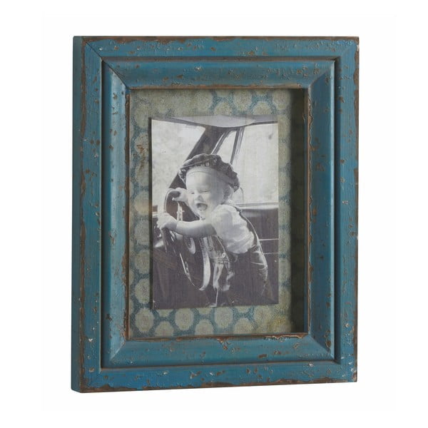 Fotorámeček Antique, modrý