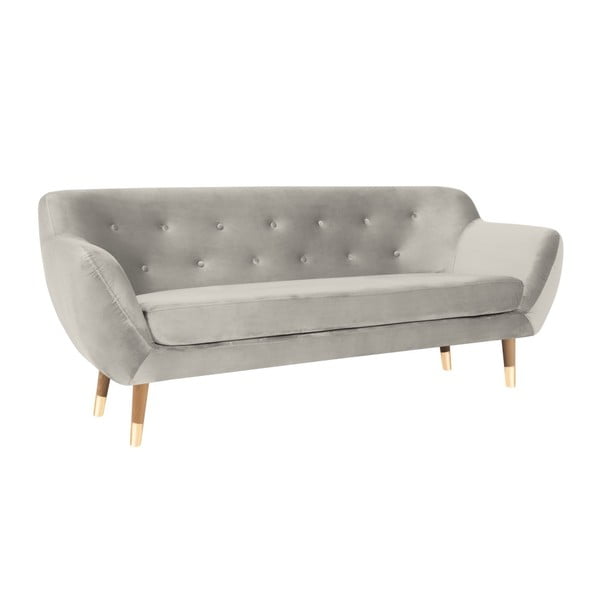 Krémová dvoumístná pohovka Mazzini Sofas Amelie-image-1