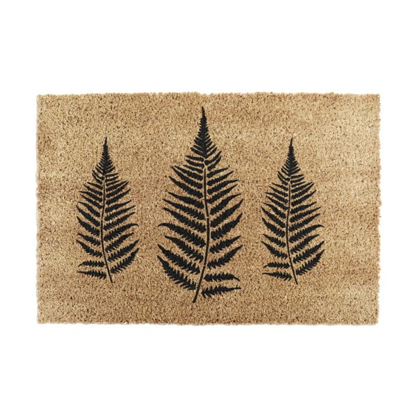 Rohožka z kokosového vlákna 40x60 cm Fern Leaf – Artsy Doormats