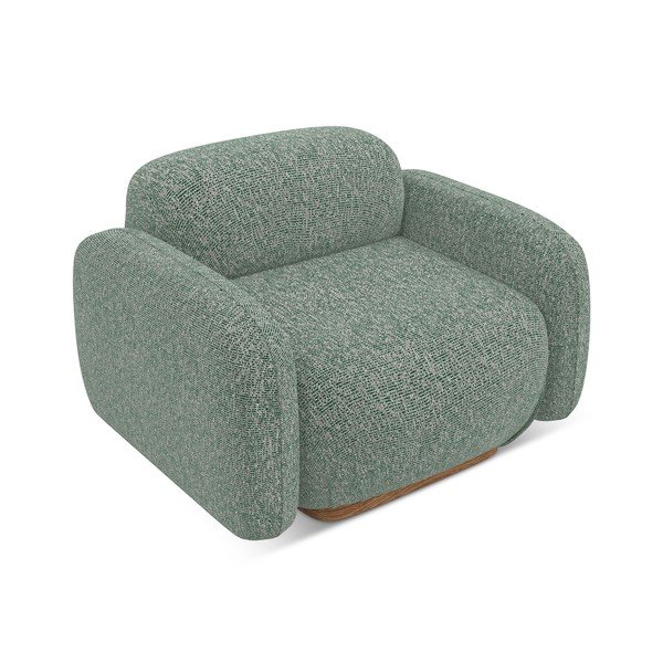 Světle zelené křeslo Ailani – Makamii-image-2