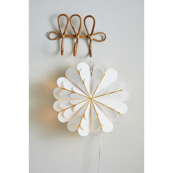 Bílá světelná dekorace s vánočním motivem ø 45 cm Marigold – Markslöjd-image-1