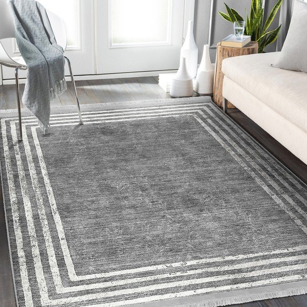 Šedý koberec 80x150 cm – Mila Home-image-1