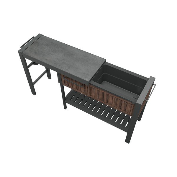 Zahradní barový stolek 112x43 cm Hosting – Keter-image-3