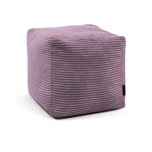 Fialový manšestrový sedací vak Up! MooG – SLOWDOWN