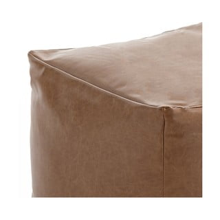 Hnědý sedací puf Tomasucci Soko, výška 45 cm